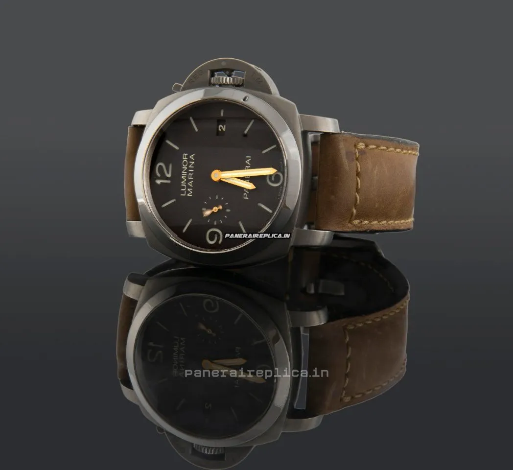 Alternative view of Suitable Fake Panerai Luminor Marina 44mm Steel Case Mens/unisex Automatic Watch