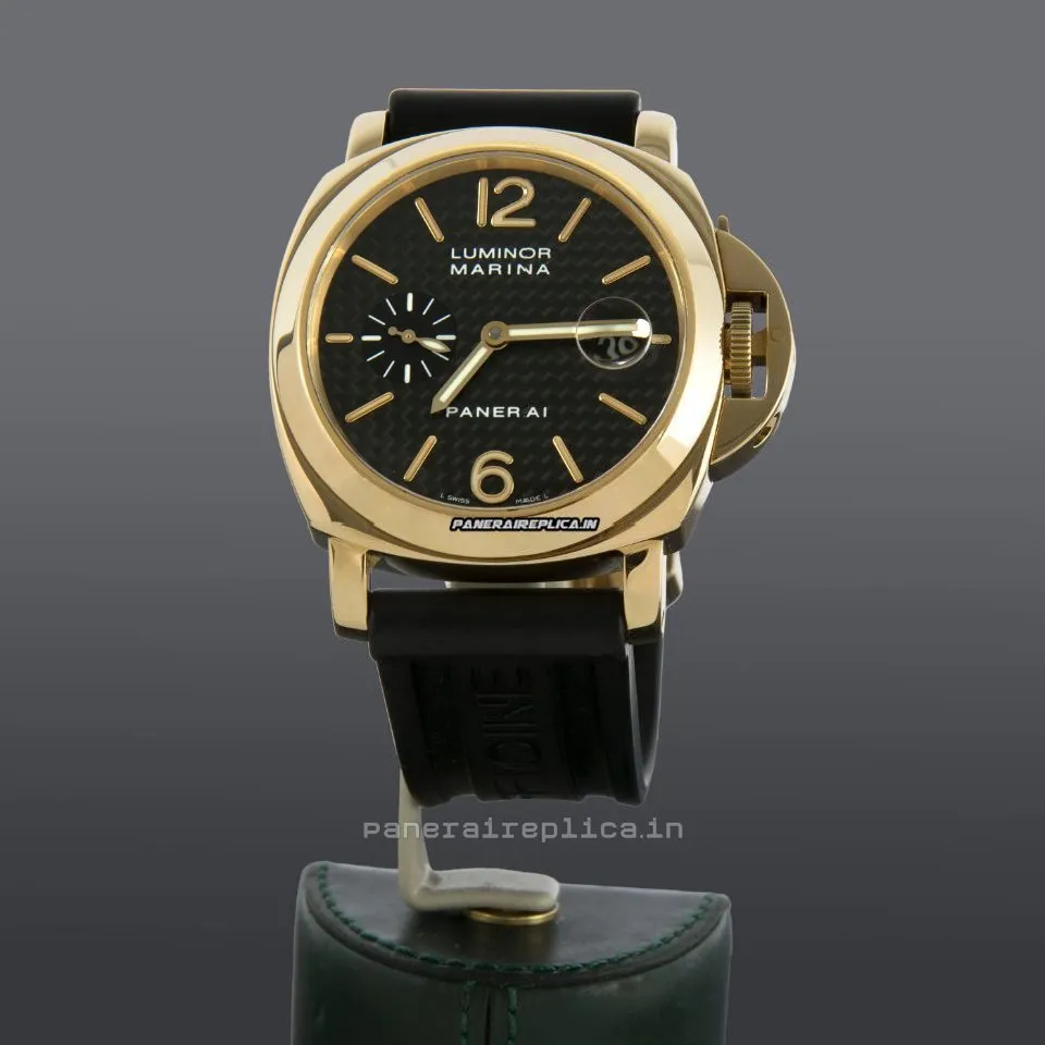 Neat Fake Panerai Luminor Marina 44mm Yellow Gold Case Mens/unisex Automatic Watch