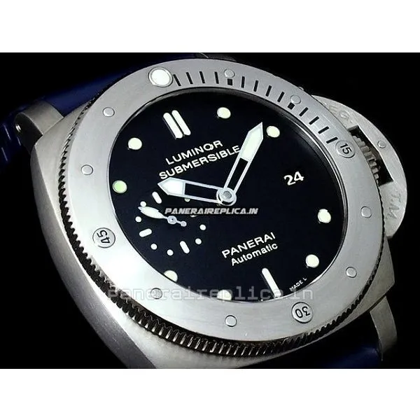 Alternative view of Suitable Fake Panerai Panerai Watches 47mm Titanium Case Automatic Watch