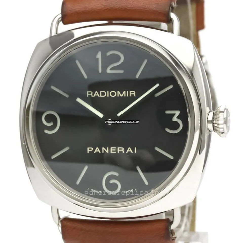 Well Made Replica Panerai Radiomir 45mm Steel Case Mens/unisex Manual Winding Watch
