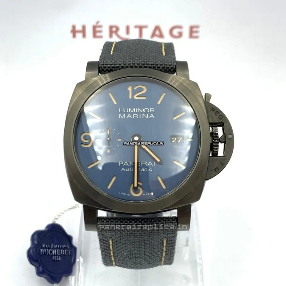 Alternative view of Unique Copy Panerai Panerai Watches 44mm Titanium Case Mens/unisex Automatic Watch
