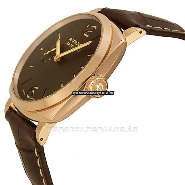 Alternative view of Exquisite Replica Panerai Radiomir 1940 42mm Rose Gold Case Mens/unisex Manual Winding Watch