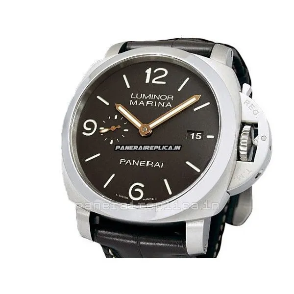 Great Replica Panerai Luminor Marina 44mm Titanium Case Automatic Watch