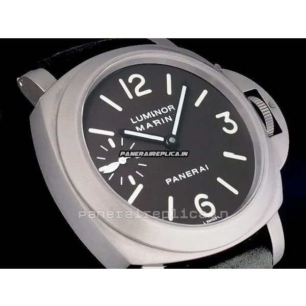 Alternative view of High-end Imitation Panerai Panerai Watches 44mm Titanium Case Manual Winding Watch