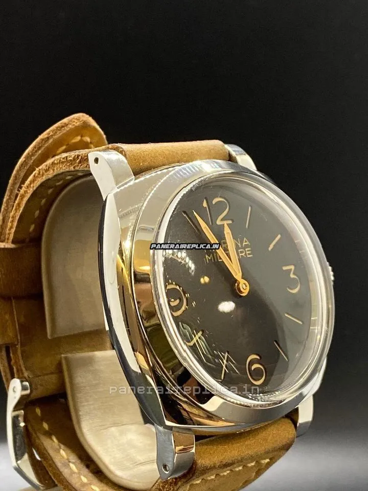 Alternative view of Distinctive Imitation Panerai Special Editions 47mm Steel Case Mens/unisex Manual Winding Watch