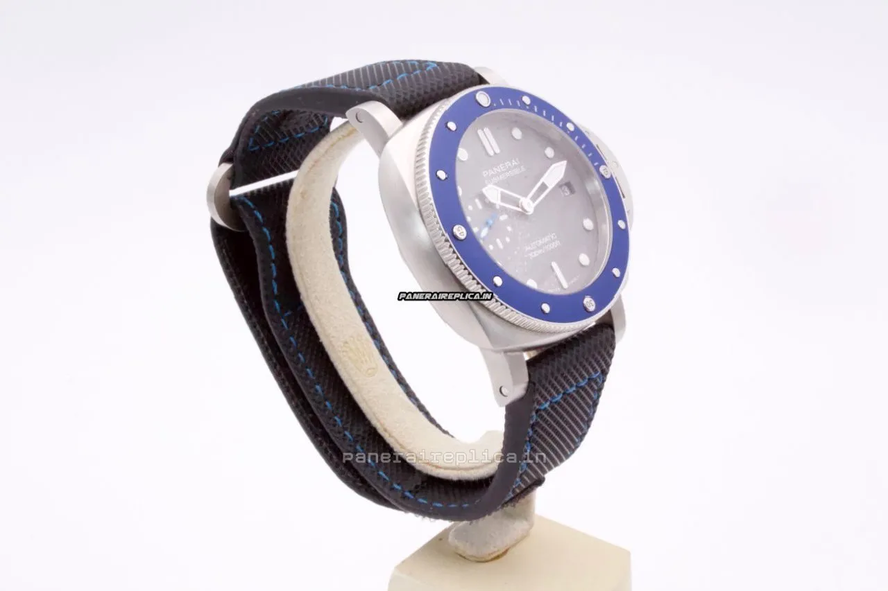 Alternative view of Incredible Replica Panerai Luminor Submersible 42mm Steel Case Mens/unisex Automatic Watch