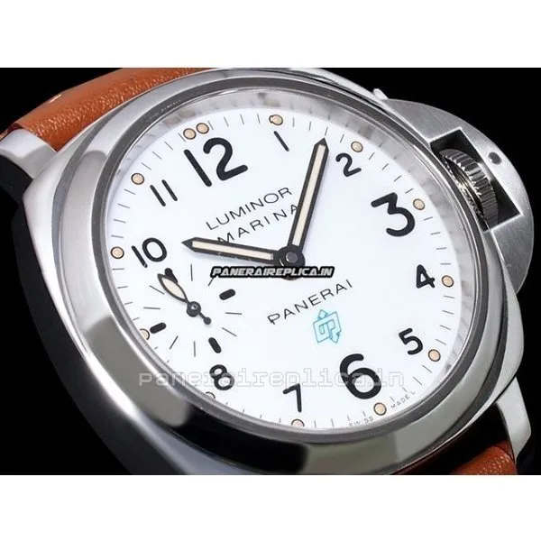 Alternative view of Defect Replica Panerai Luminor Marina 44mm Steel Case Manual Winding Watch