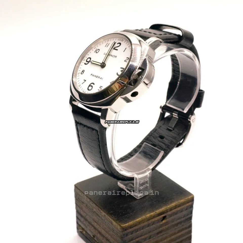 Alternative view of Fabulous Imitation Panerai Luminor Base 44mm Steel Case Mens/unisex Manual Winding Watch
