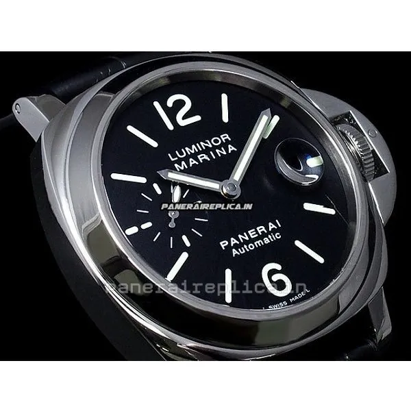 Alternative view of Superb Fakes Panerai Panerai Watches 44x43mm Steel Case Automatic Watch
