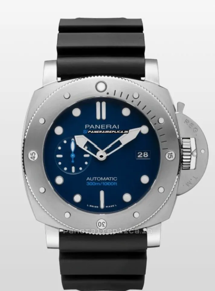 1:1 Fake Panerai Luminor Submersible 47mm Titanium Case Mens/unisex Automatic Watch