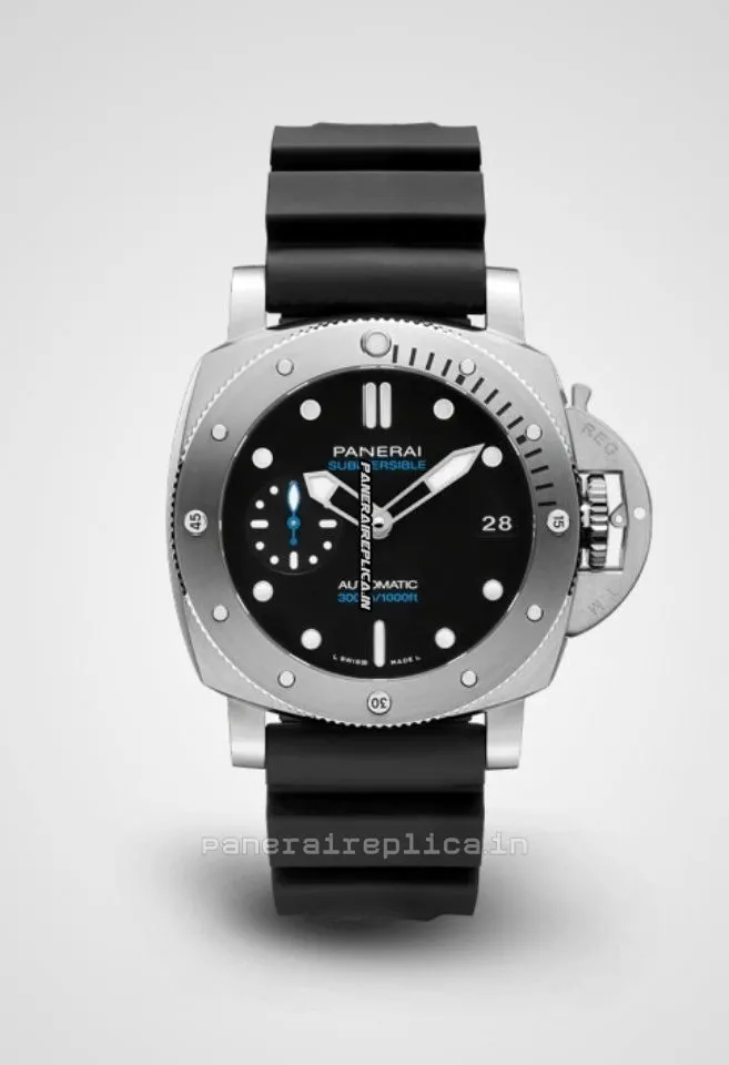Beautiful Replicas Panerai Luminor Submersible 42mm Steel Case Mens/unisex Automatic Watch