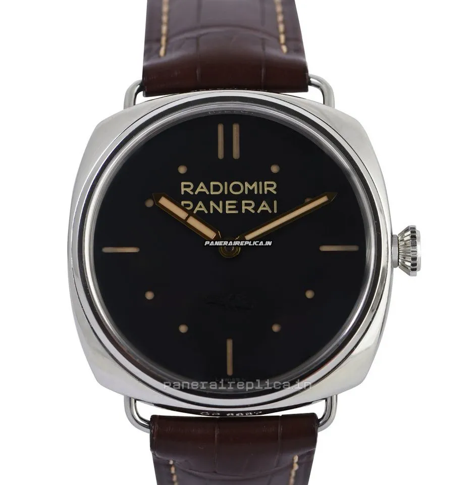 Aaa Replica Panerai Radiomir 3 Days Gmt 47mm Steel Case Mens/unisex Manual Winding Watch