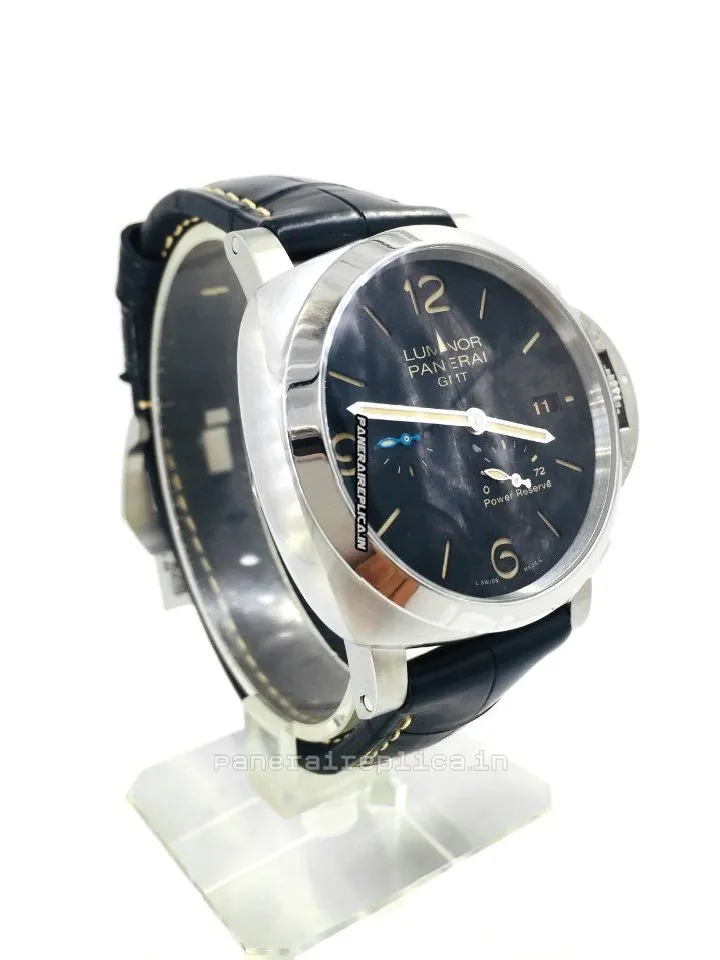 Alternative view of Mind-boggling Replicas Panerai Luminor 1950 44mm Steel Case Mens/unisex Automatic Watch