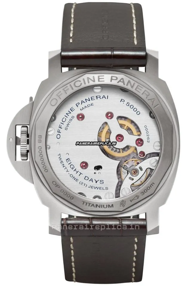 Alternative view of Amazing Replicas Panerai Luminor Base 44mm Titanium Case Mens/unisex Manual Winding Watch