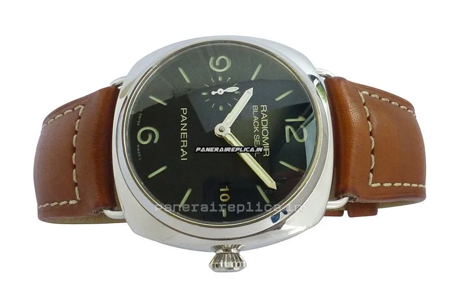 Alternative view of Inexpensive Copies Panerai Radiomir Black Seal 45mm Steel Case Mens/unisex Automatic Watch