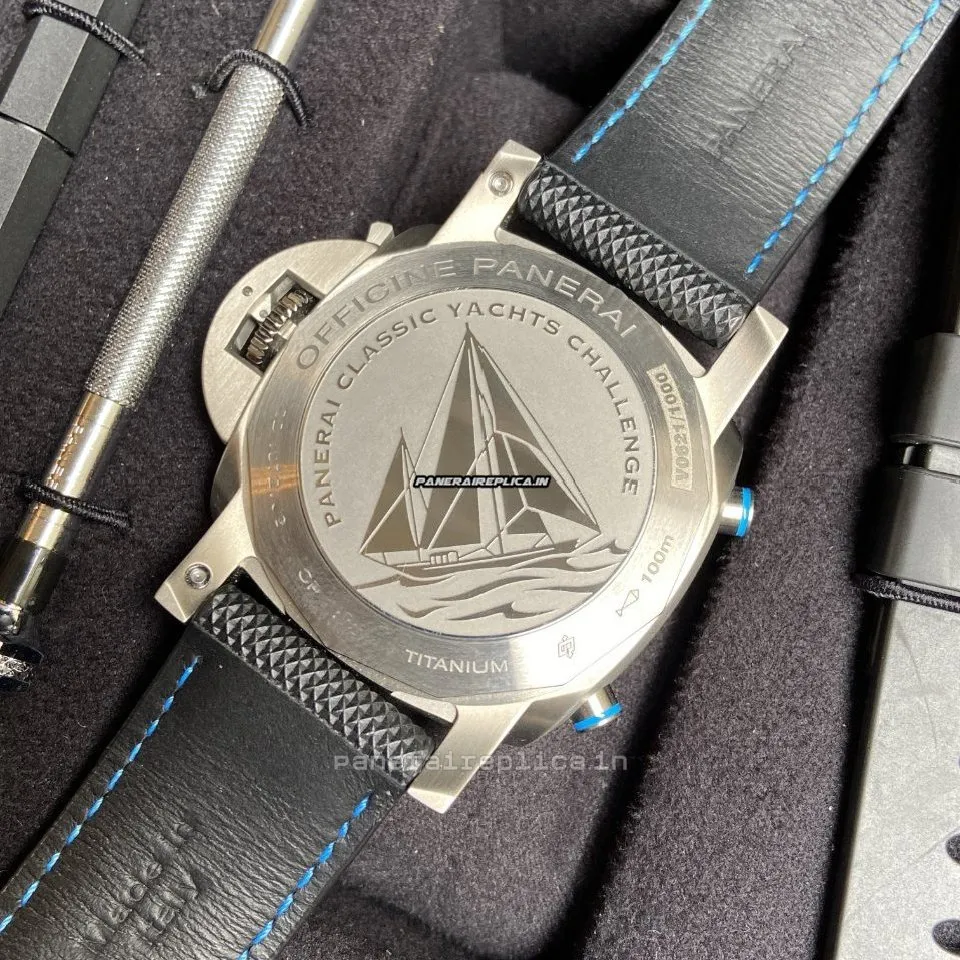 Alternative view of Awesome Replica Panerai Luminor 44mm Titanium Case Mens/unisex Automatic Watch