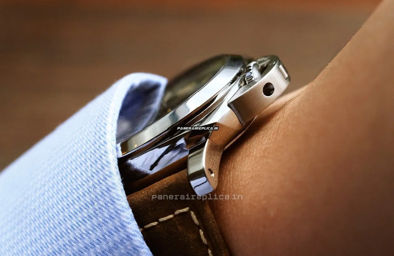 Alternative view of Reliable Fake Panerai Luminor 1950 42mm Steel Case Mens/unisex Automatic Watch