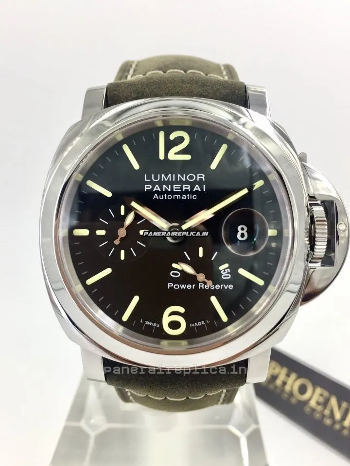 Terrific Replica Panerai Luminor Power Reserve 44mm Steel Case Mens/unisex Automatic Watch