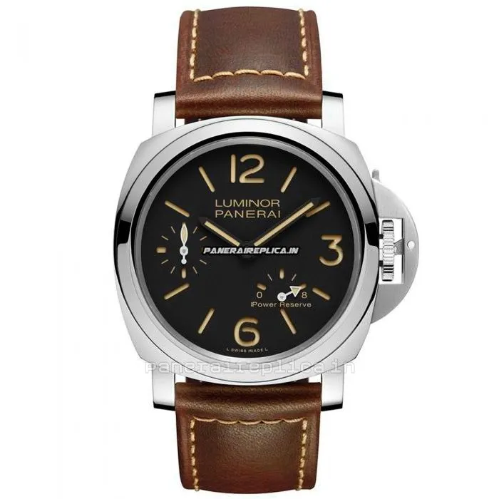 Amazing Replicas Panerai Luminor 44mm Steel Case Mens/unisex Manual Winding Watch