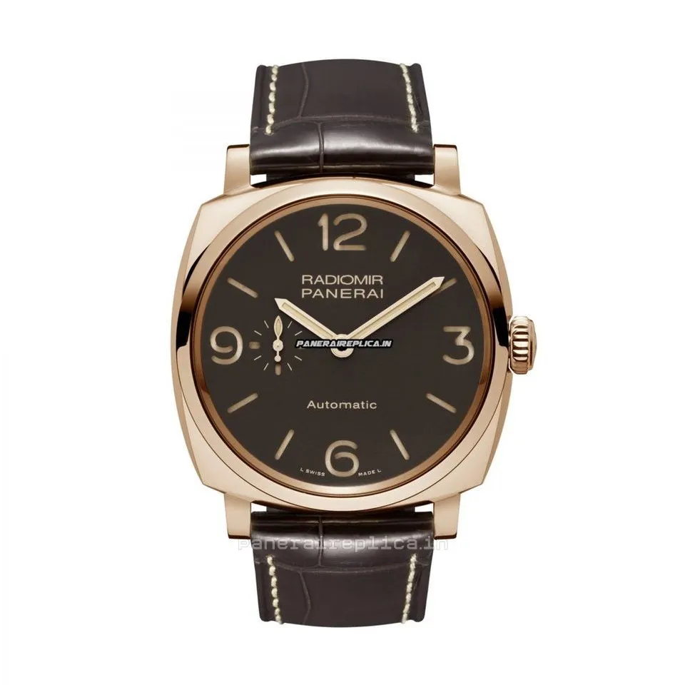 Nice Fake Panerai Radiomir 1940 45mm Rose Gold Case Mens/unisex Automatic Watch