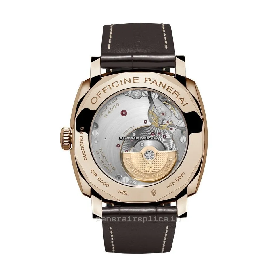 Alternative view of Nice Fake Panerai Radiomir 1940 45mm Rose Gold Case Mens/unisex Automatic Watch