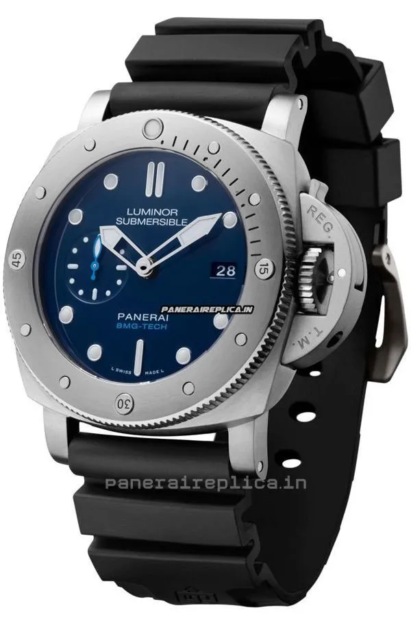 Superb Fake Panerai Luminor Submersible 47mm Titanium Case Mens/unisex Automatic Watch