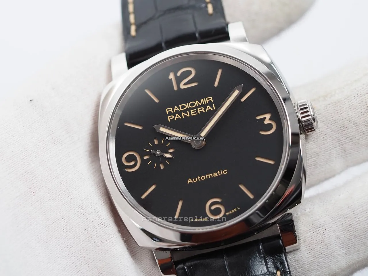 Alternative view of Epic Replica Panerai Radiomir 1940 42mm Steel Case Mens/unisex Automatic Watch