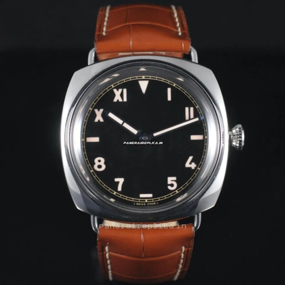 Fine Fakes Panerai Special Editions 47mm Steel Case Mens/unisex Manual Winding Watch