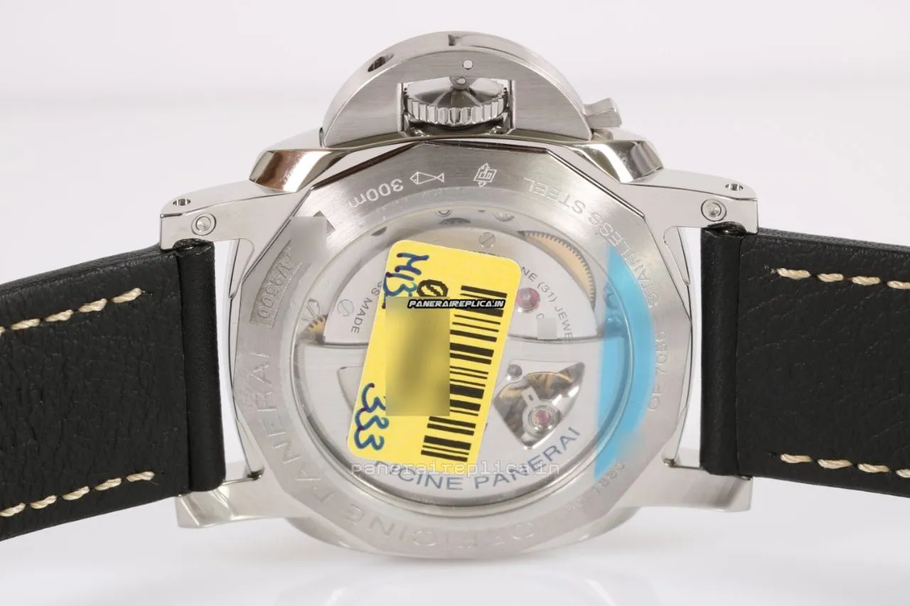 Alternative view of Wonderful Knockoff Panerai Luminor Marina 44mm Steel Case Mens/unisex Automatic Watch