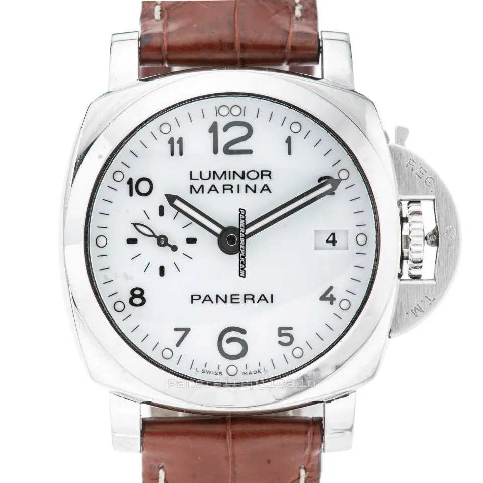 Alternative view of Mind-boggling Replicas Panerai Panerai Watches 44mm Steel Case Mens/unisex Automatic Watch