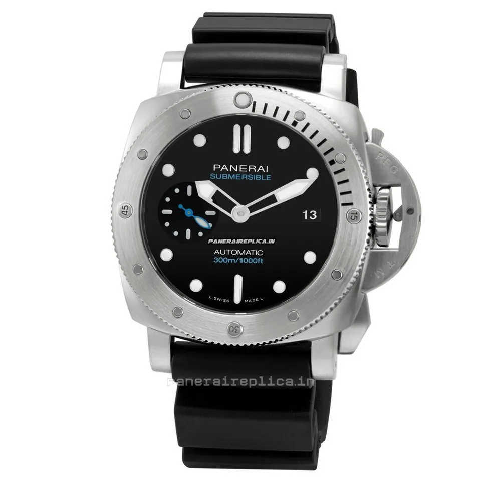 Alternative view of Trustworthy Replica Panerai Luminor Submersible 47mm Titanium Case Mens/unisex Automatic Watch