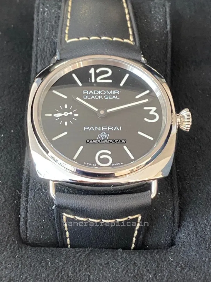 Wholesale Clone Panerai Radiomir Black Seal 45mm Steel Case Mens/unisex Manual Winding Watch