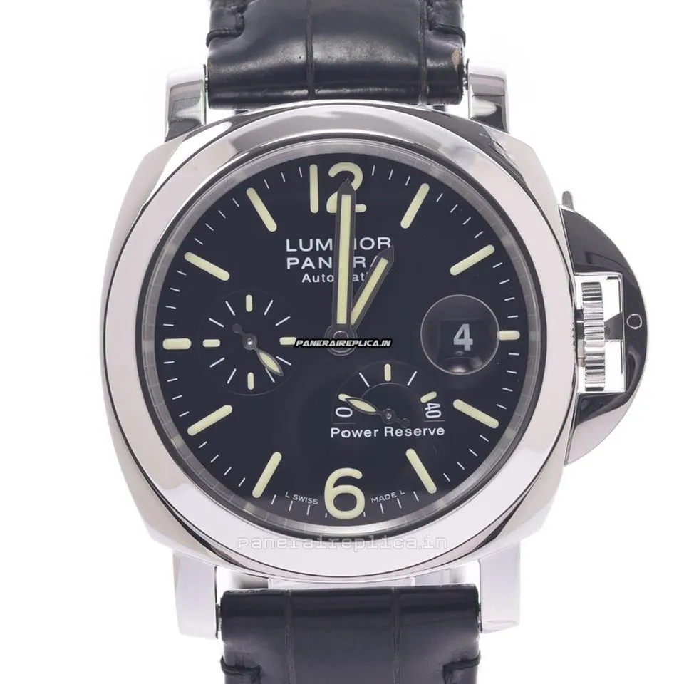 Stylish Imitation Panerai Luminor Power Reserve 44mm Steel Case Mens/unisex Automatic Watch