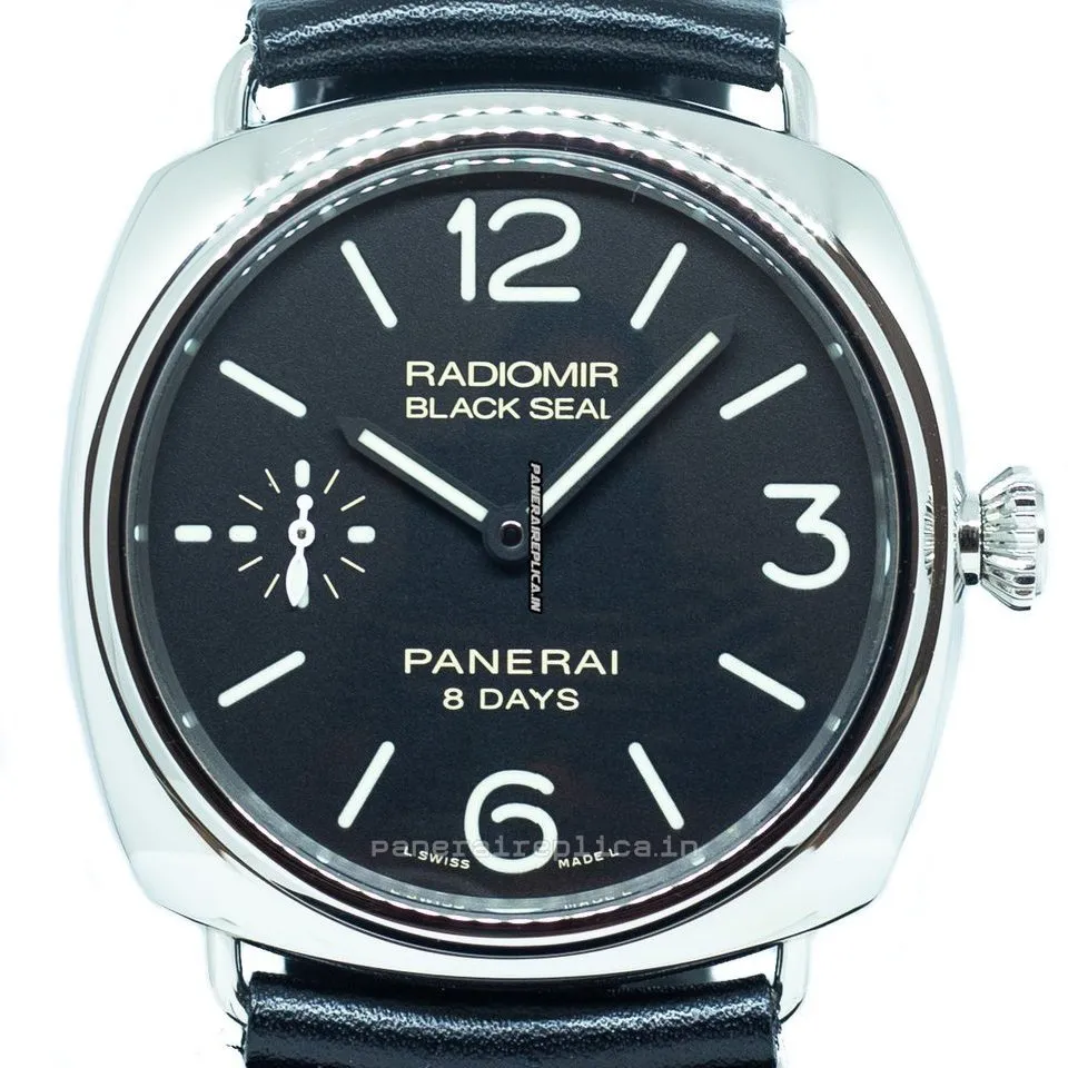 High Quality Replica Panerai Radiomir 8 Days Gmt 45mm Steel Case Mens/unisex Manual Winding Watch