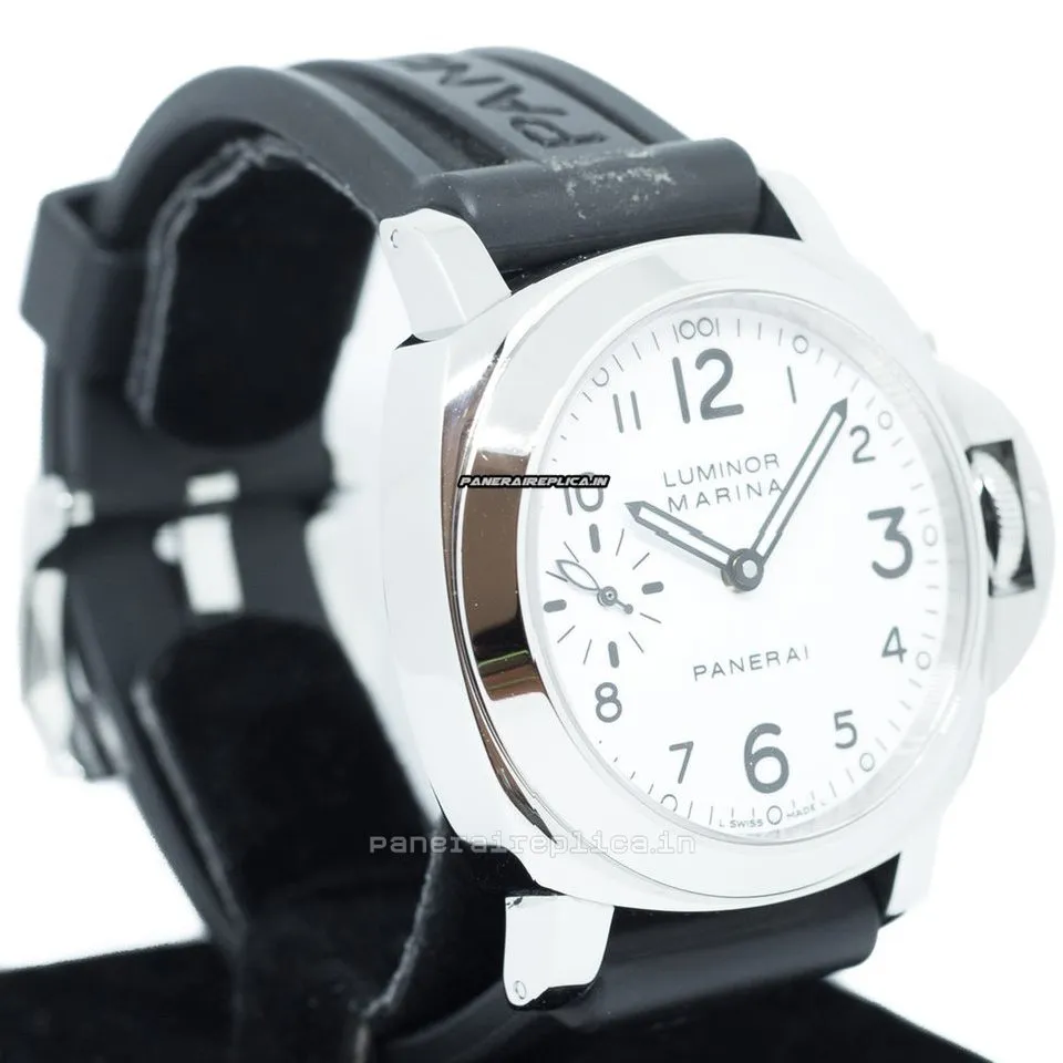 Alternative view of Perfect Copy Panerai Luminor Marina 44mm Steel Case Mens/unisex Manual Winding Watch