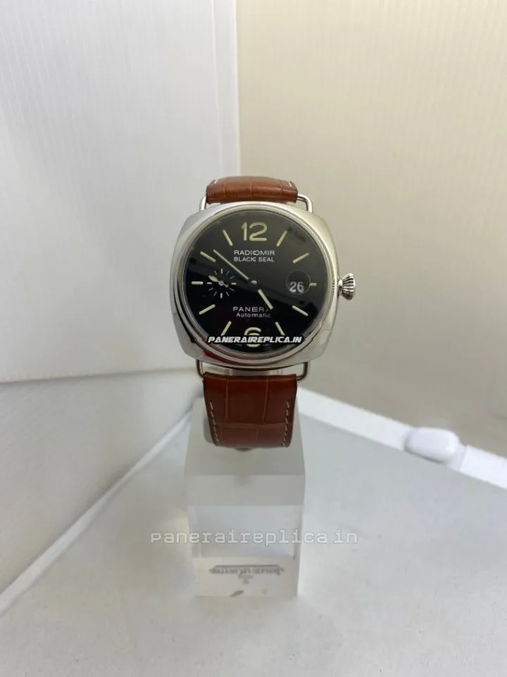 Alternative view of Fabulous Fake Panerai Radiomir Black Seal 45mm Steel Case Mens/unisex Automatic Watch