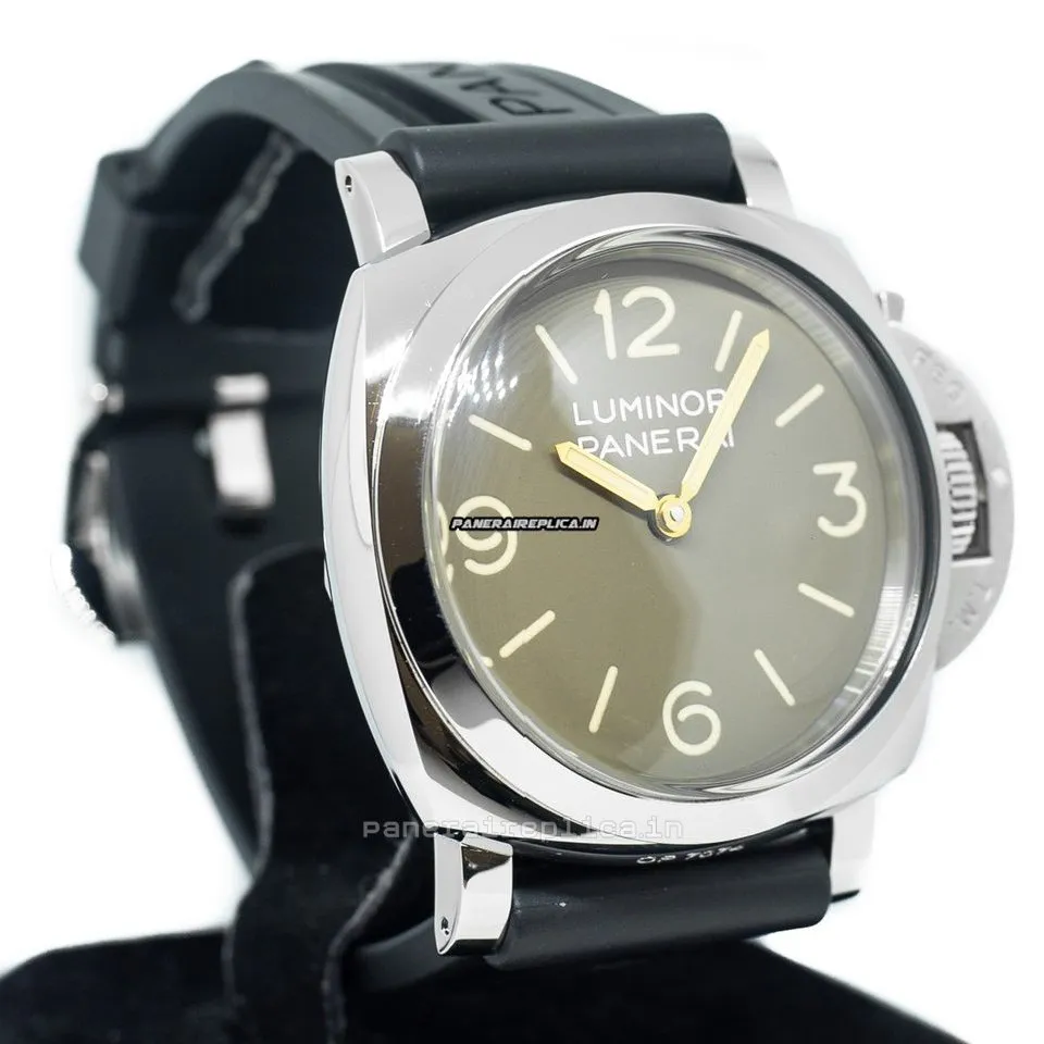 Alternative view of 1:1 Fakes Panerai Special Editions 47mm Steel Case Mens/unisex Manual Winding Watch