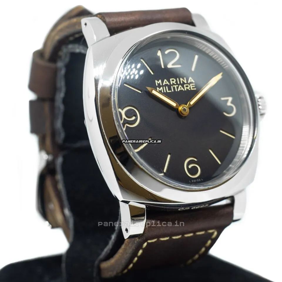 Alternative view of Cheap Fakes Panerai Special Editions 47mm Steel Case Mens/unisex Manual Winding Watch