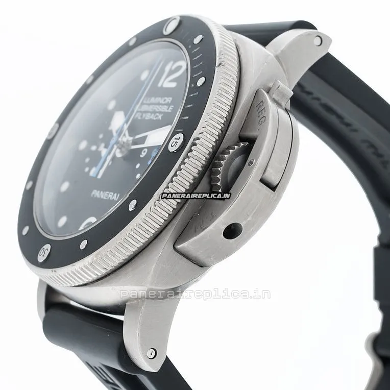 Alternative view of Beautiful Imitation Panerai Luminor Submersible 47mm Titanium Case Mens/unisex Automatic Watch