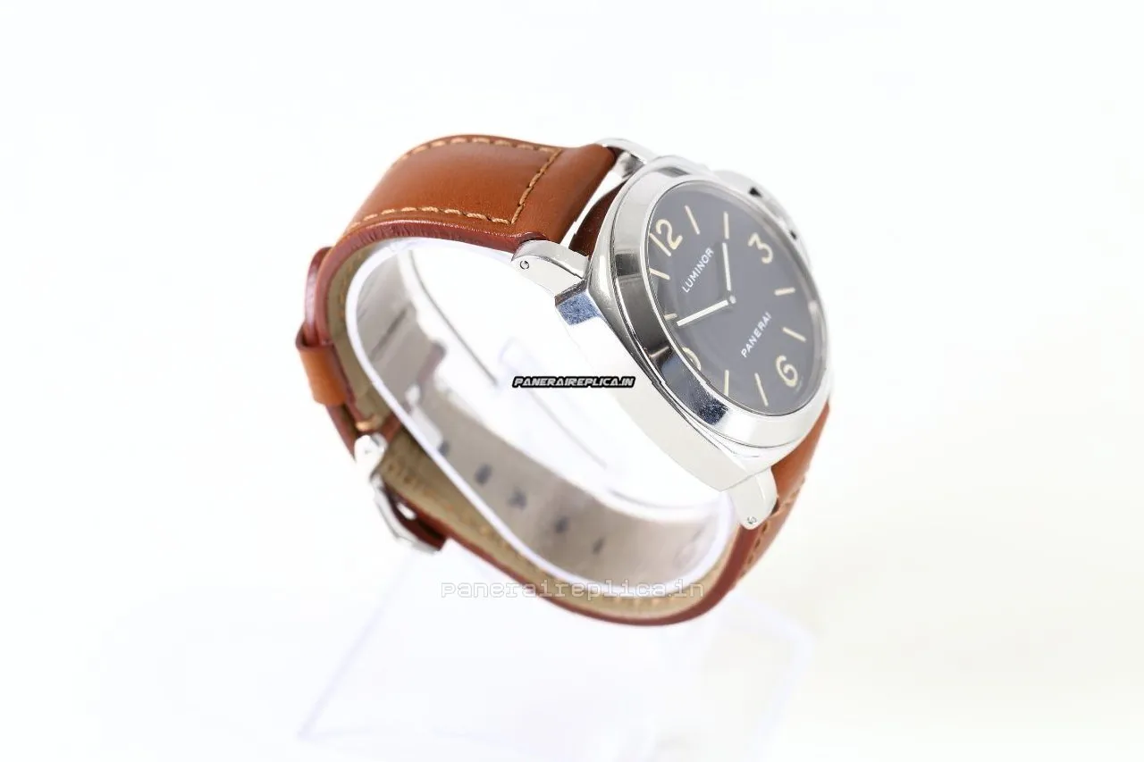 Alternative view of Incredible Fakes Panerai Luminor Base 48mm Steel Case Mens/unisex Manual Winding Watch