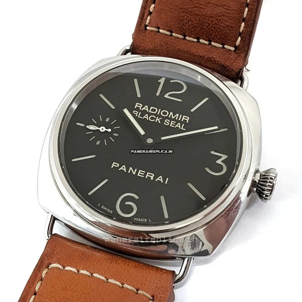 Alternative view of High Quality Replica Panerai Radiomir Black Seal 45x50mm Steel Case Mens/unisex Manual Winding Watch