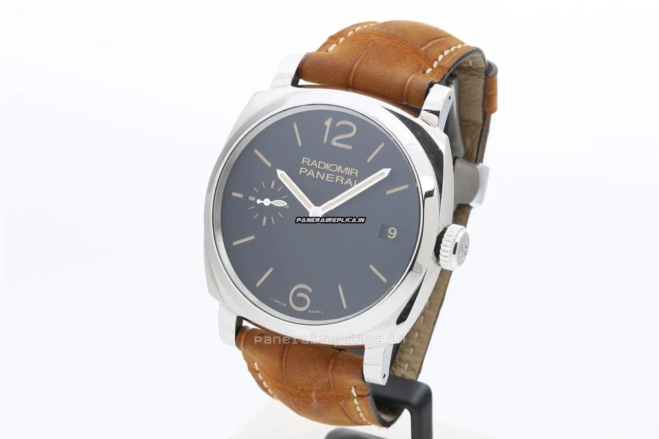 Alternative view of Amazing Replica Panerai Radiomir 1940 47mm Steel Case Mens/unisex Manual Winding Watch