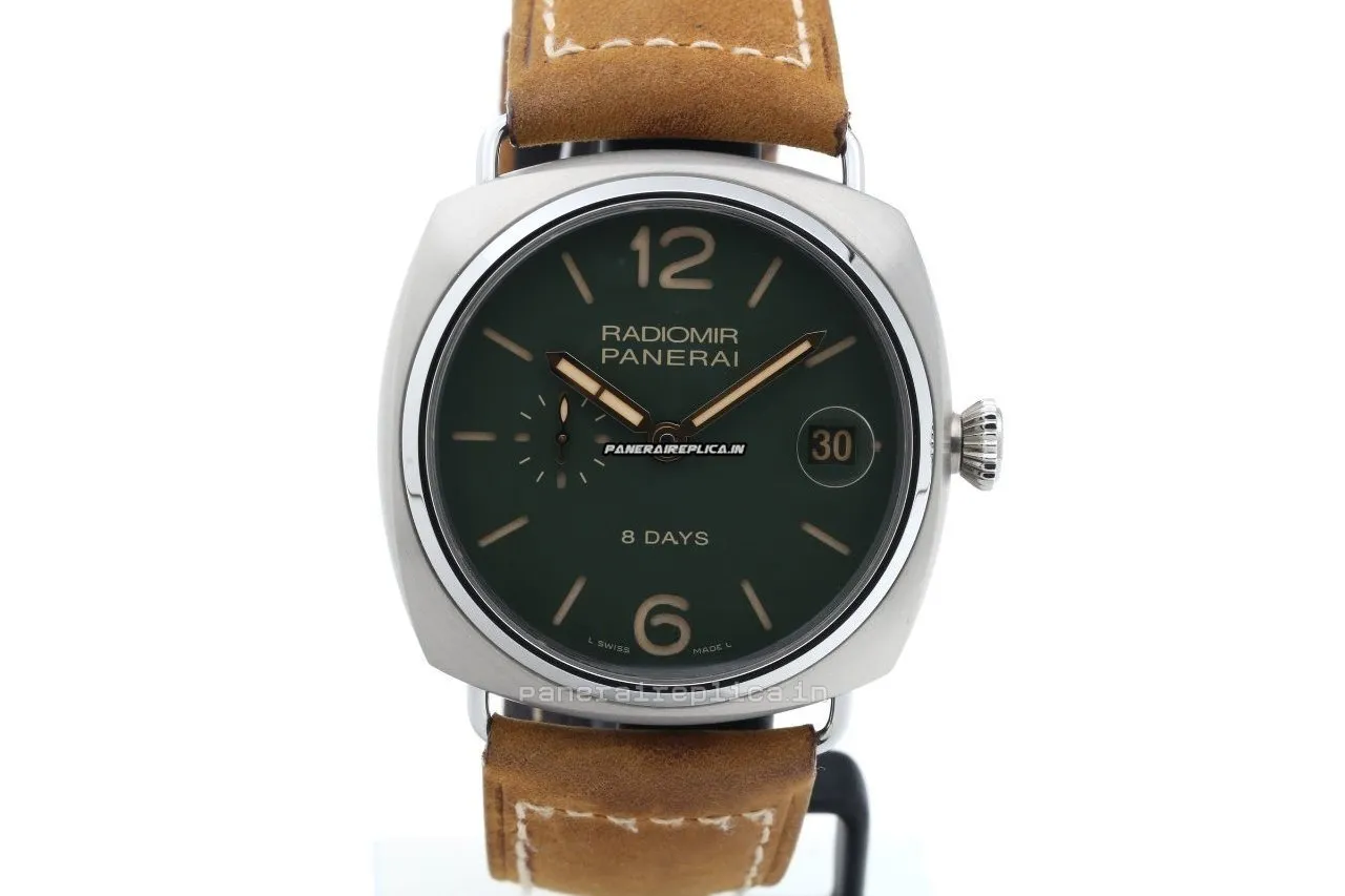 Amazing Knockoff Panerai Radiomir 8 Days Gmt 45mm Titanium Case Mens/unisex Manual Winding Watch