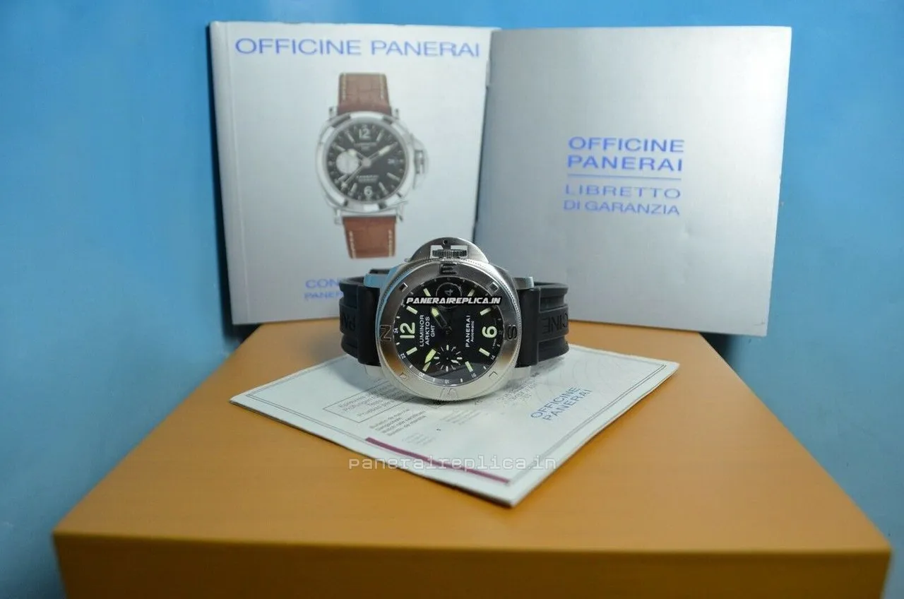 Alternative view of Incredible Replica Panerai Panerai Watches 44mm Steel Case Mens/unisex Automatic Watch