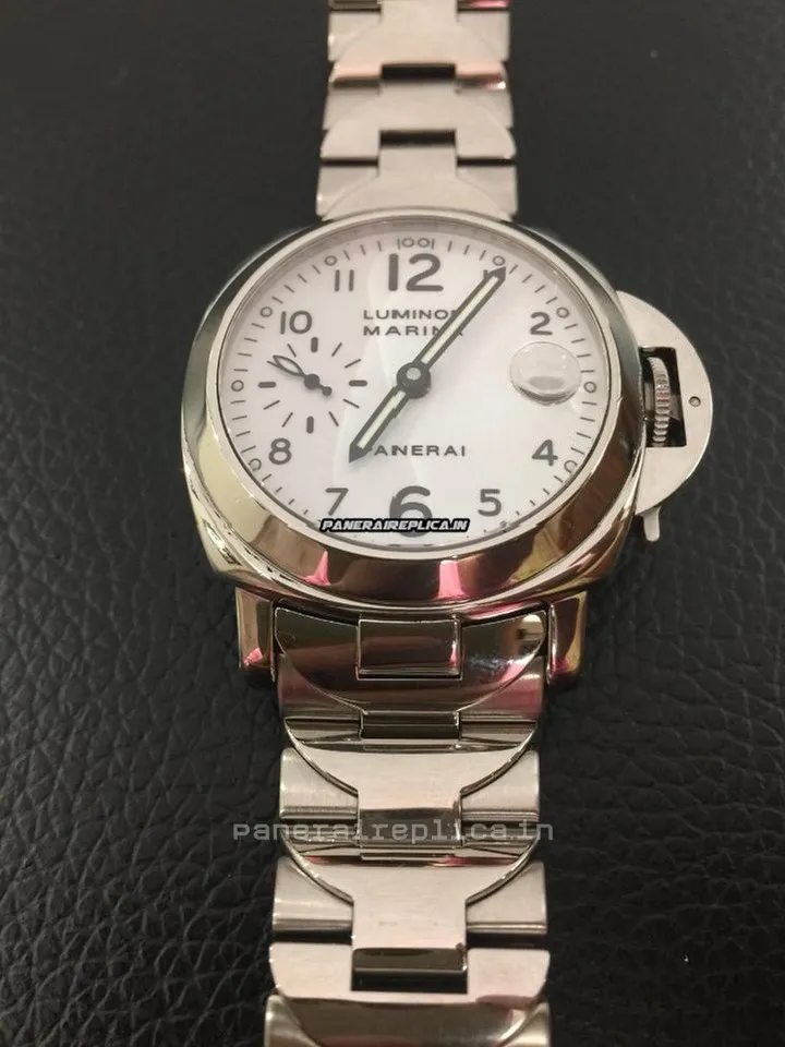 Alternative view of Superior Replica Panerai Luminor Marina 40mm Steel Case Mens/unisex Automatic Watch