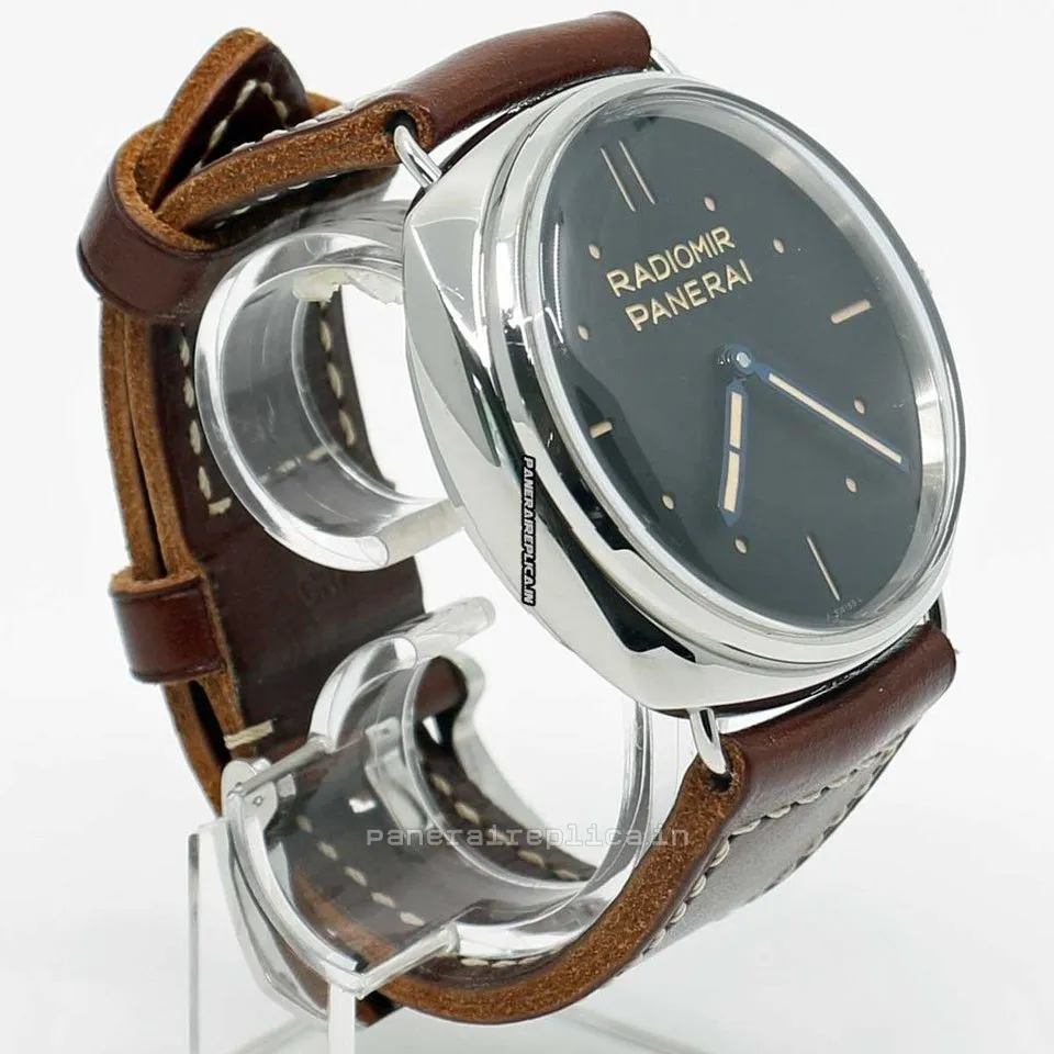 Alternative view of Nice Copies Panerai Special Editions 47mm Steel Case Mens/unisex Manual Winding Watch