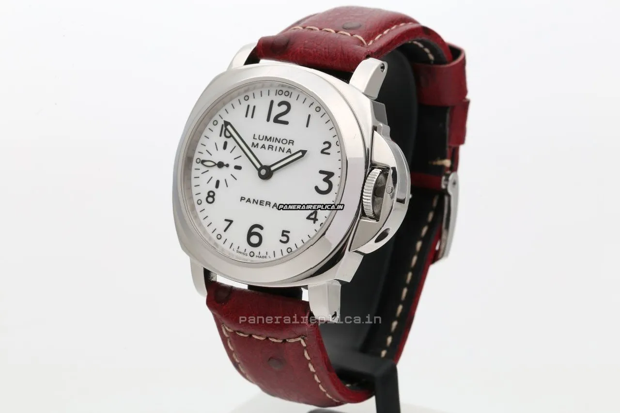 Alternative view of Superb Replicas Panerai Luminor Marina 44mm Steel Case Mens/unisex Manual Winding Watch