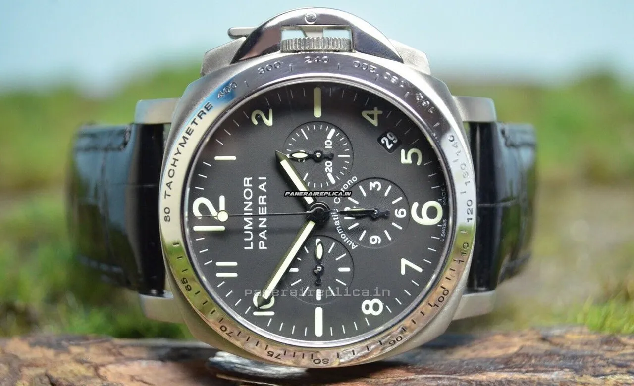 Attractive Fake Panerai Luminor Chrono 40mm Titanium Case Mens/unisex Automatic Watch