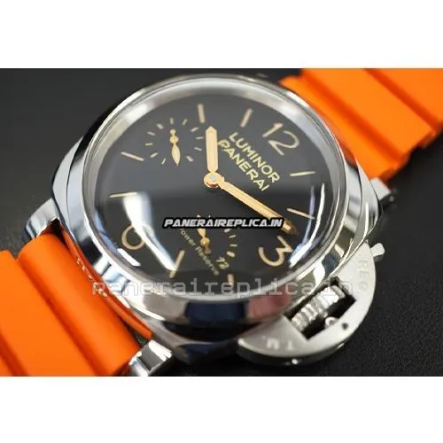 Alternative view of Beautiful Replica Panerai Luminor 1950 47mm Steel Case Mens/unisex Manual Winding Watch