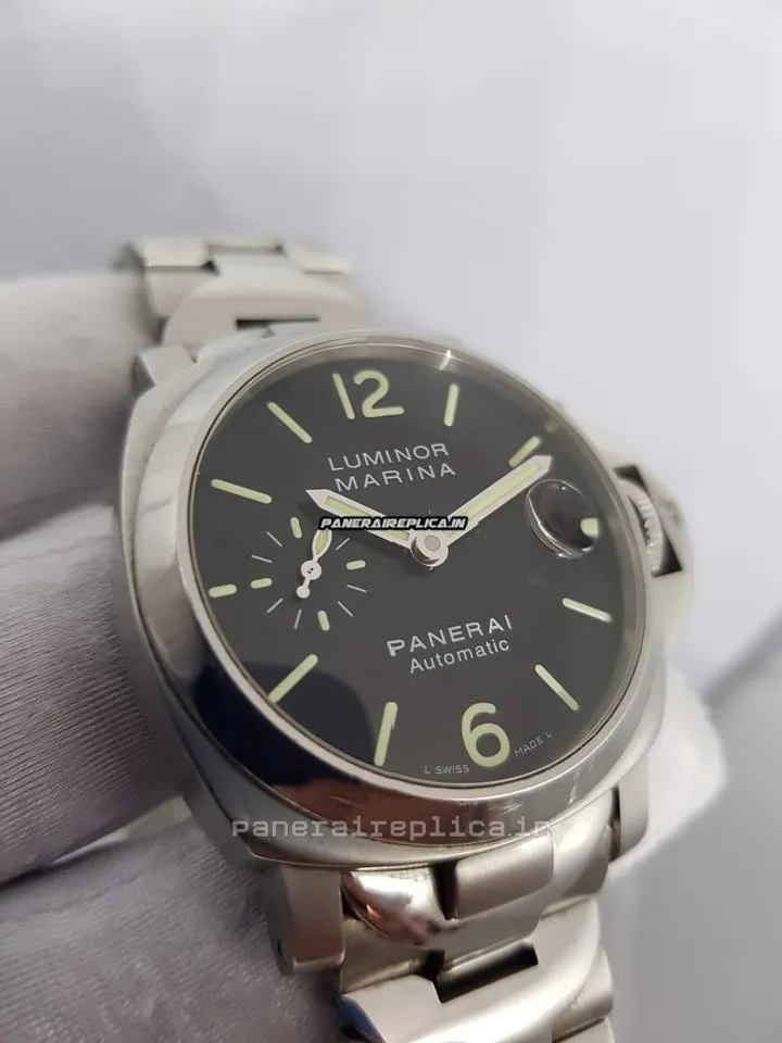 Alternative view of Quality Clone Panerai Luminor Marina 40mm Steel Case Mens/unisex Automatic Watch